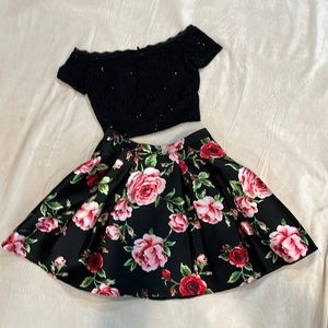 2 piece B Darlin dress.  Size 1/2